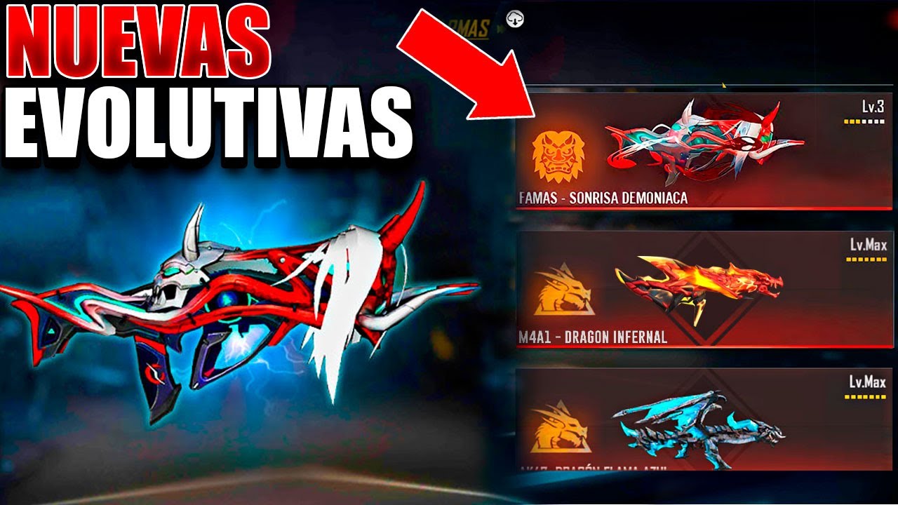 guia definitiva mejor estrategia para utilizar las armas evolutivas en free fire