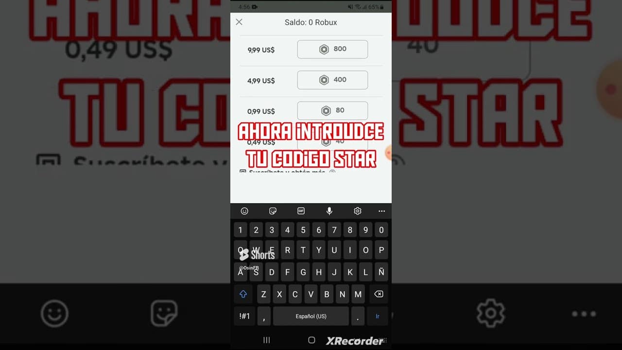Cuál es el código estrella en Roblox