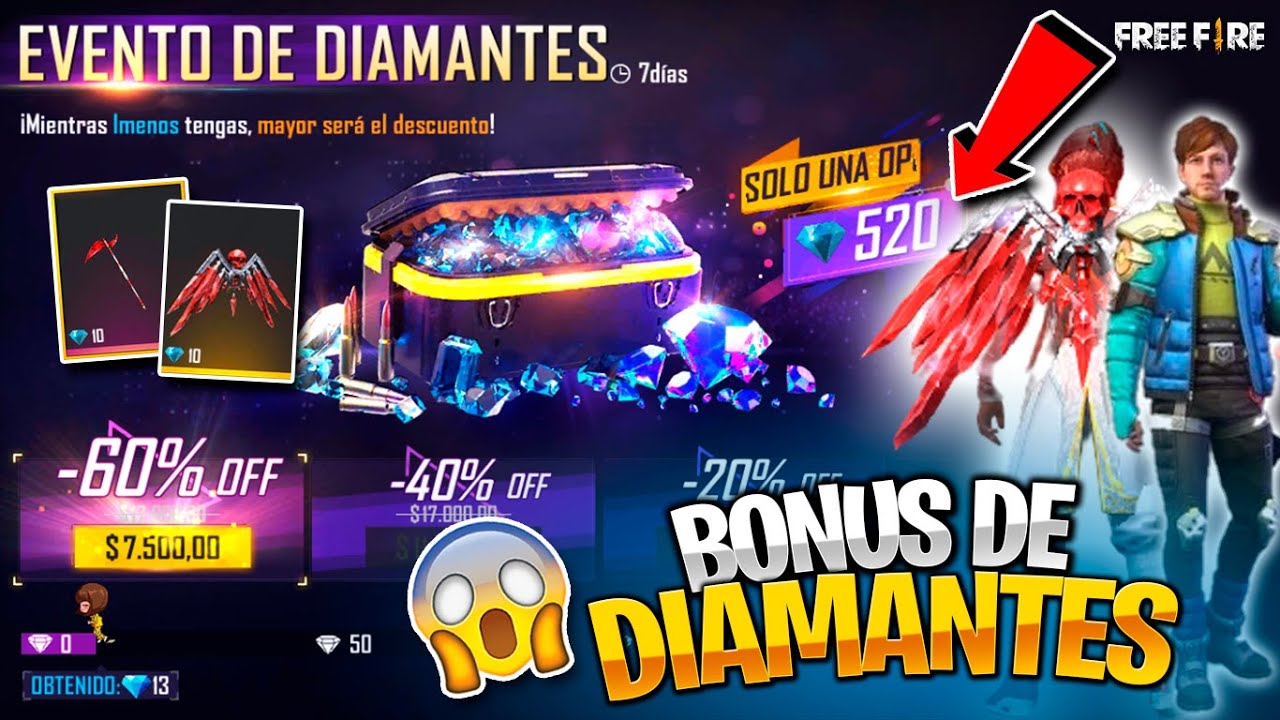 Qué eventos están disponibles en Free Fire: guía completa 1 descubre los proximos eventos en free fire con ofertas de diamantes no te los pierdas