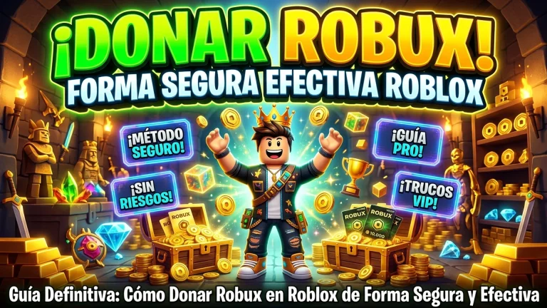 Guía Definitiva: Cómo Donar Robux en Roblox de Forma Segura y Efectiva