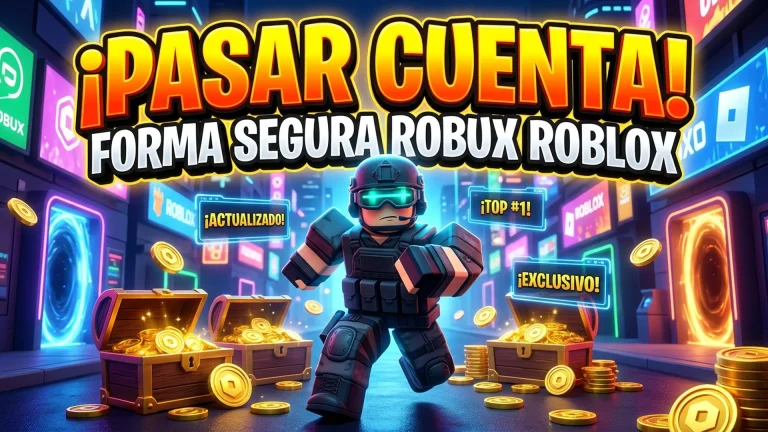 Guía Completa: Cómo Pasar una Cuenta de Roblox de Forma Segura y Conseguir Robux Gratis