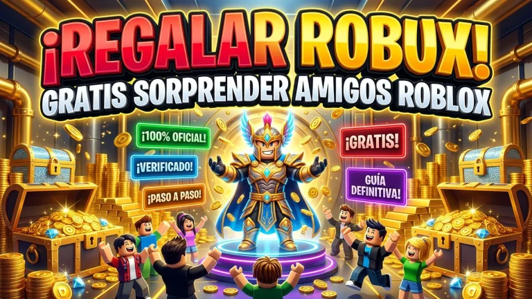 Cómo Regalar Robux Gratis en Roblox: Guía Definitiva para Sorprender a tus Amigos