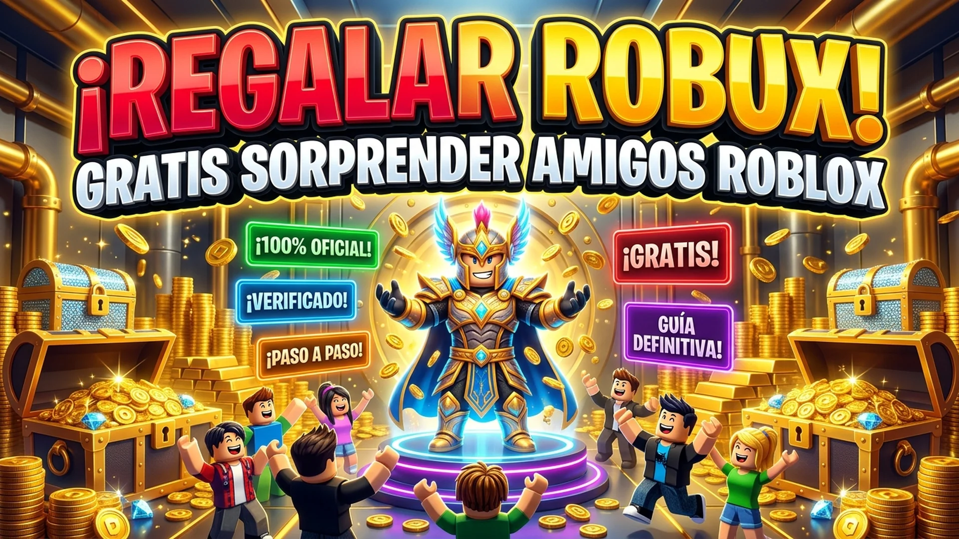 Cómo Regalar Robux Gratis en Roblox: Guía Definitiva para Sorprender a tus Amigos 1 Cómo Regalar Robux Gratis en Roblox: Guía Definitiva para Sorprender a tus Amigos